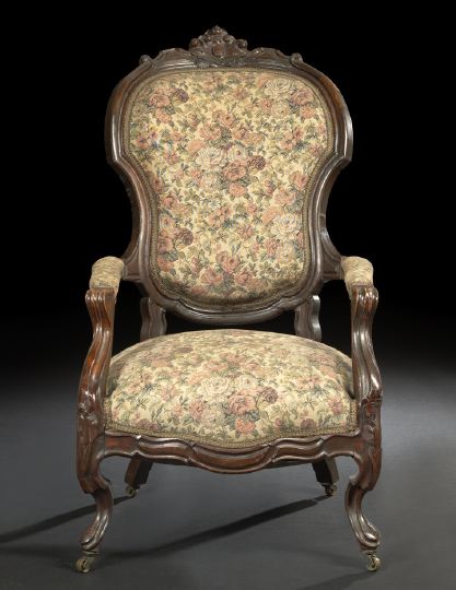 American Rococo Revival Rosewood