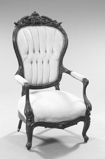 American Rococo Revival Rosewood