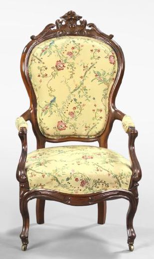 American Rococo Revival Rosewood