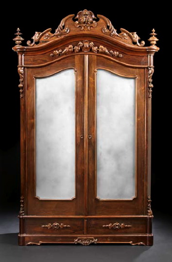 American Rococo Revival Rosewood