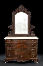 American Rococo Revival Rosewo