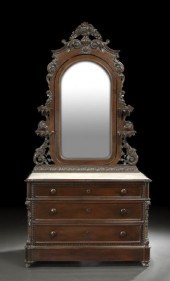 American Rococo Revival Rosewo
