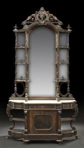 American Rococo Revival Rosewo