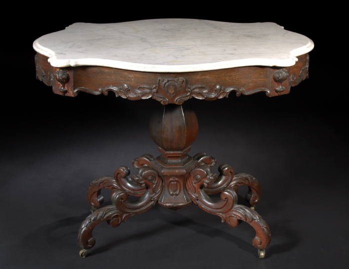 American Rococo Revival Rosewood,