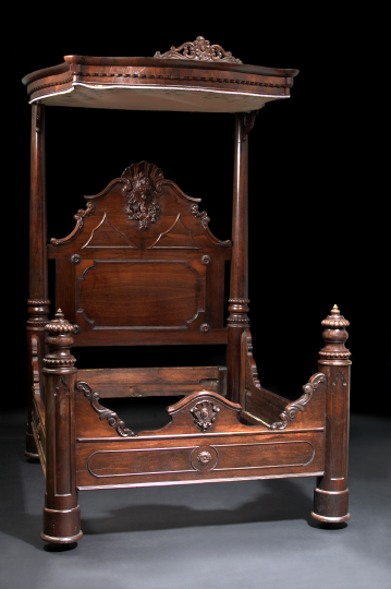 American Rococo Revival Rosewood