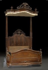 American Rococo Revival Rosewo