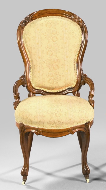 American Rococo Revival Rosewood
