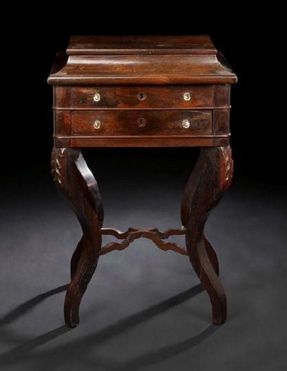 American Rococo Revival Rosewood