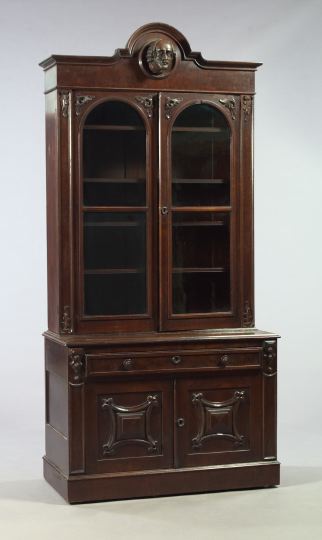 American Rococo Revival Walnut