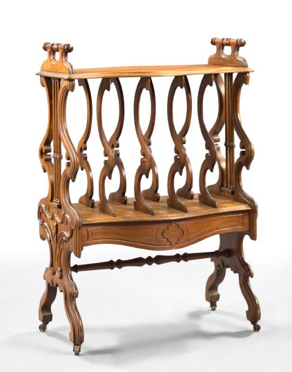American Rococo Revival Walnut