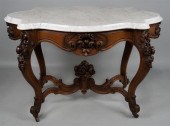 AMERICAN ROCOCO REVIVAL WALNUT