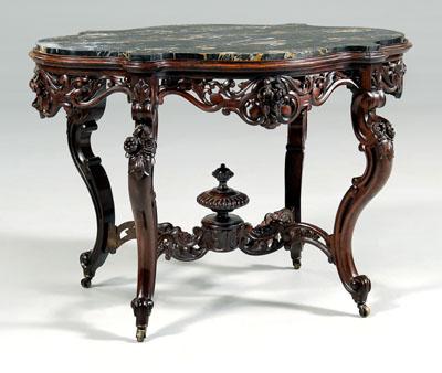 American rococo rosewood center