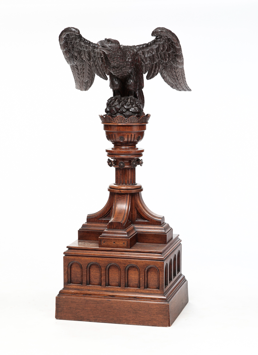 AMERICAN ROMANESQUE REVIVAL EAGLE