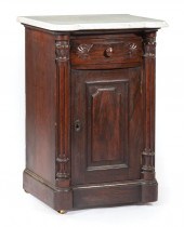 AMERICAN ROSEWOOD BEDSIDE COMM