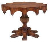 AMERICAN ROSEWOOD SCALLOPED AP