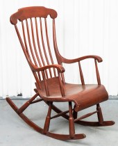 AMERICAN RUSTIC ROCKING CHAIR