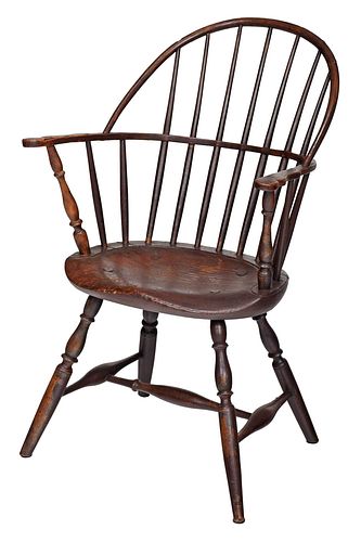 AMERICAN SACK BACK WINDSOR ARMCHAIR