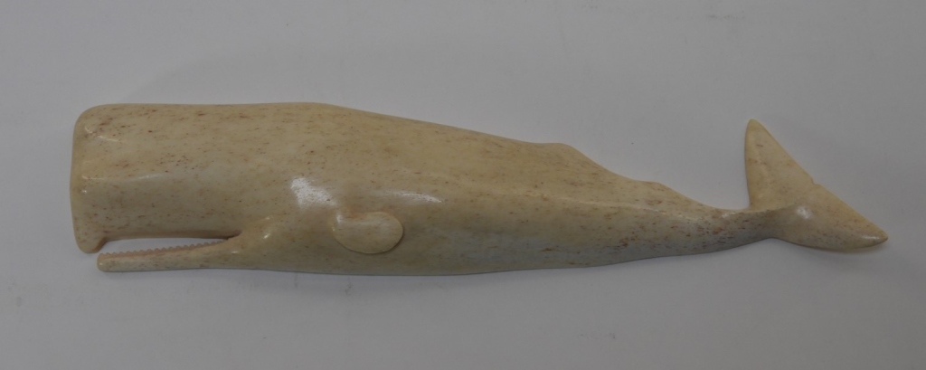 AMERICAN SAILOR-MADE CARVED BONE