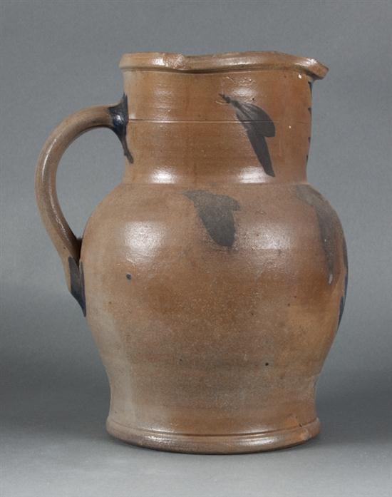 American salt glazed cobalt