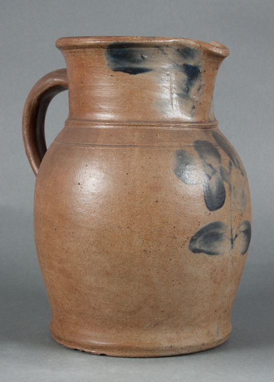American salt glazed cobalt