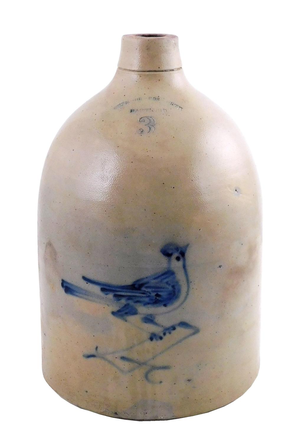 AMERICAN SALT GLAZED STONEWARE