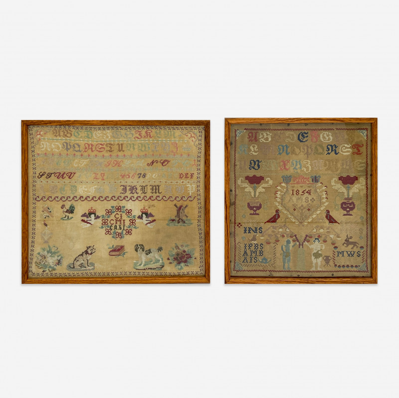 AMERICAN SAMPLERS, GROUP OF