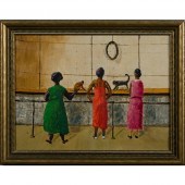 American Scene Painting Women