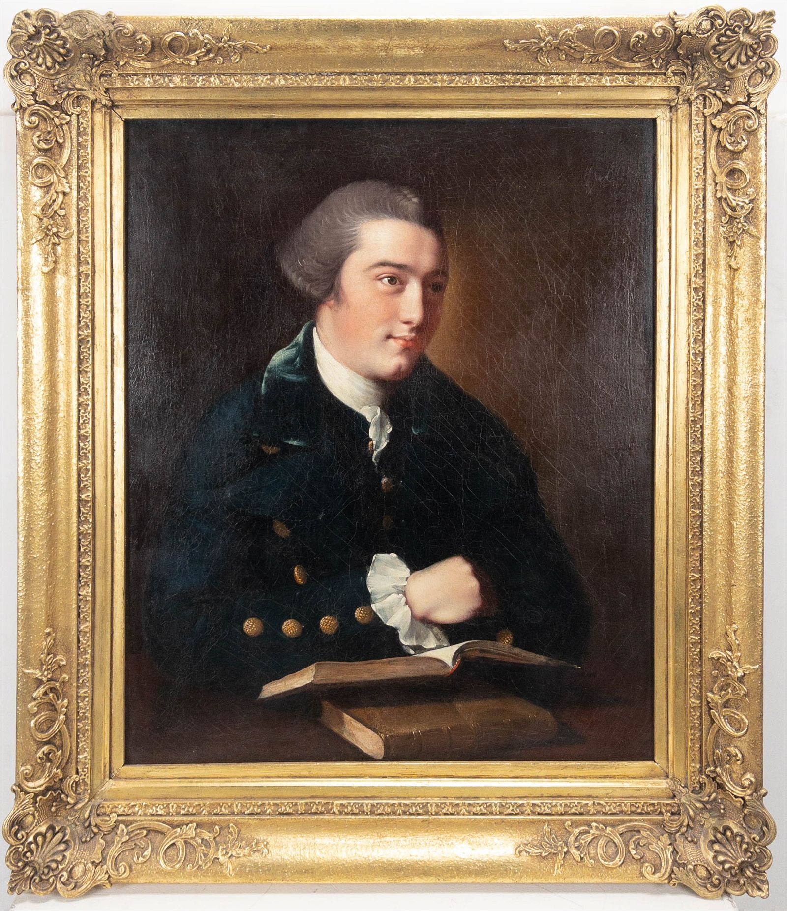 AMERICAN SCHOOL, 18TH C. PORTRAIT