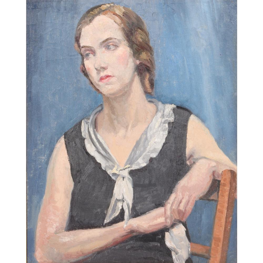 AMERICAN SCHOOL 1930S PORTRAIT OF A