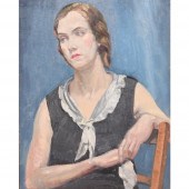 AMERICAN SCHOOL 1930S PORTRAIT