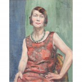 AMERICAN SCHOOL 1930S PORTRAIT