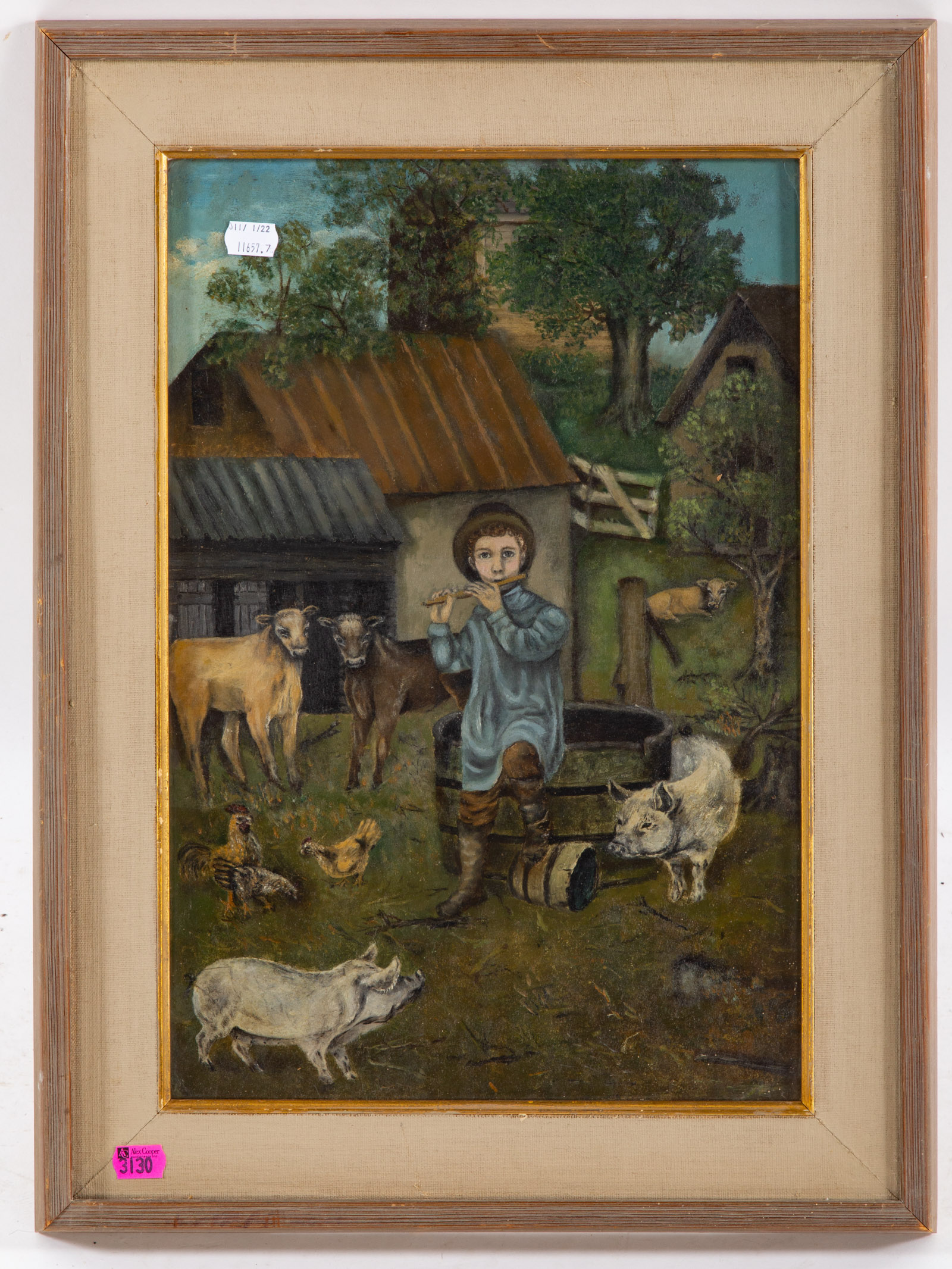 AMERICAN SCHOOL, 19TH C. BOY