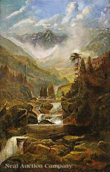 American School 19th c. "Mount of