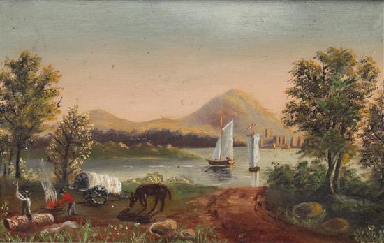 American School (19th century) Camp