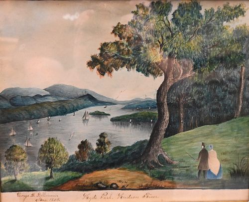 AMERICAN SCHOOL 19TH CENTURY HYDE