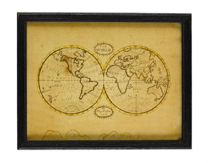 American School 19th century    map