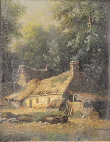 AMERICAN SCHOOL (19TH CENTURY), OIL