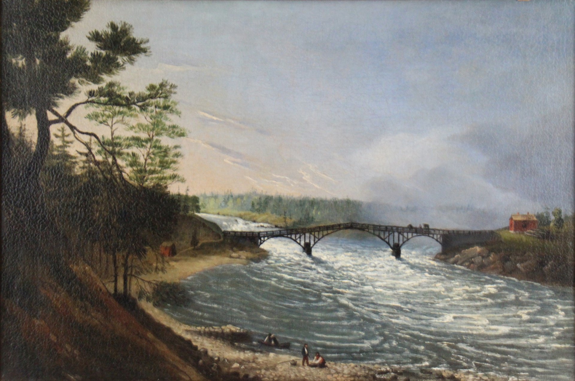 AMERICAN SCHOOL (19TH CENTURY). Oil