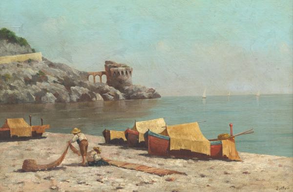 AMERICAN SCHOOL, 20TH CENTURY 14" x
