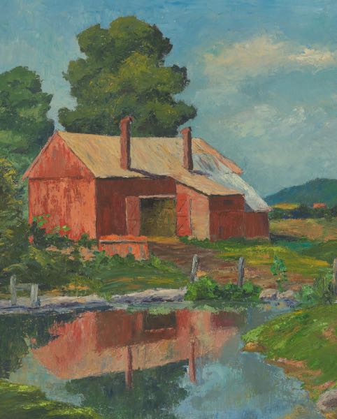 AMERICAN SCHOOL (20TH CENTURY) 24¼"