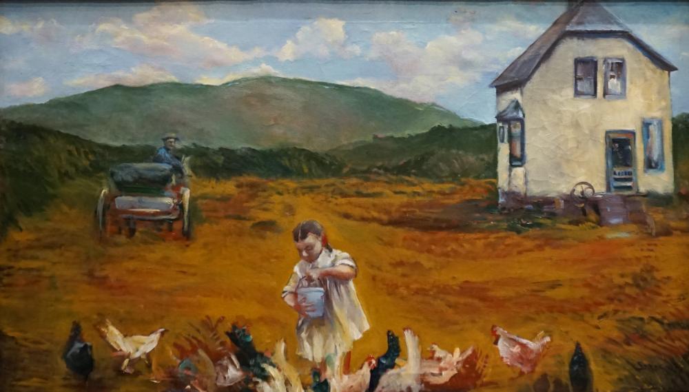 AMERICAN SCHOOL, 20TH CENTURY, GIRL