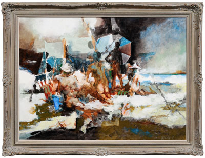 American School (20th century), Nud