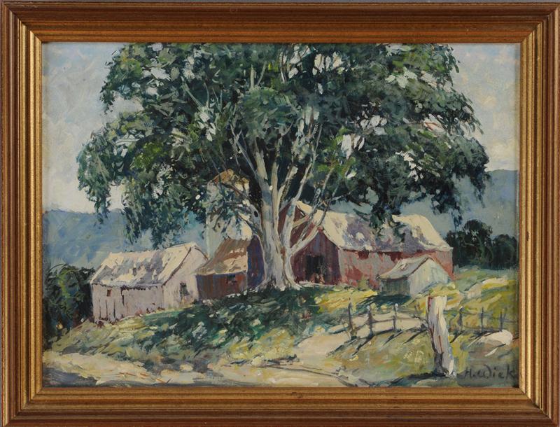 AMERICAN SCHOOL: BARNS IN