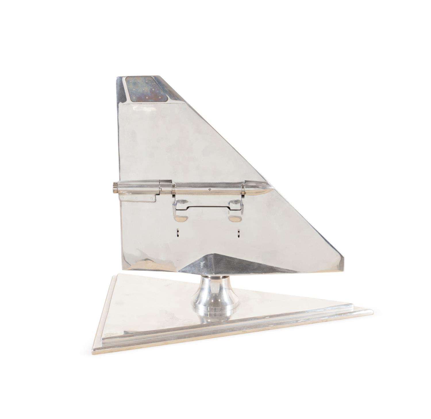 AMERICAN SCHOOL BOAT RUDDER METAL