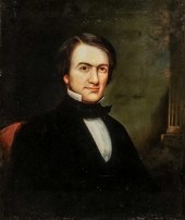 AMERICAN SCHOOL, CIRCA 1850, P