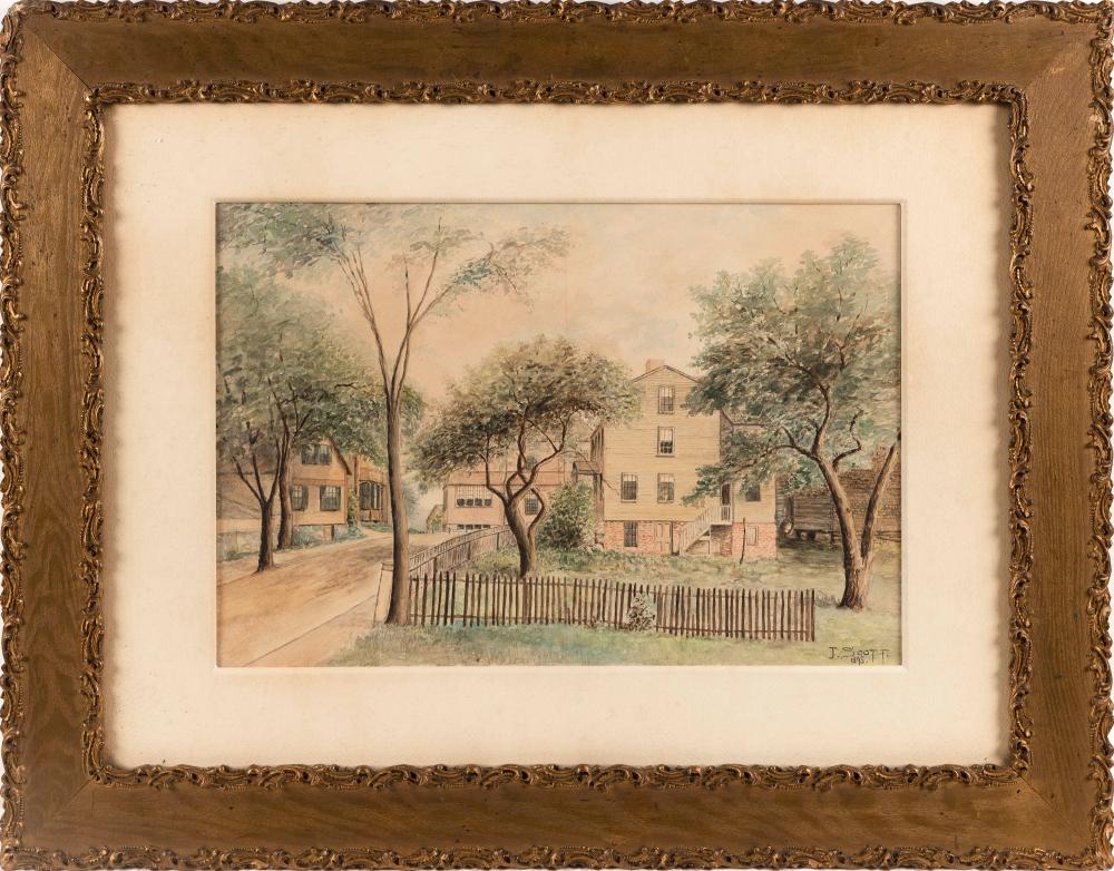 AMERICAN SCHOOL (DATED 1895,),