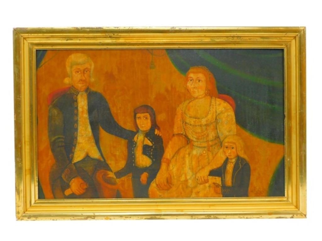 AMERICAN SCHOOL FAMILY PORTRAIT.