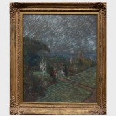 AMERICAN SCHOOL: GARDEN LANDSC