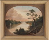 American School Landscape with