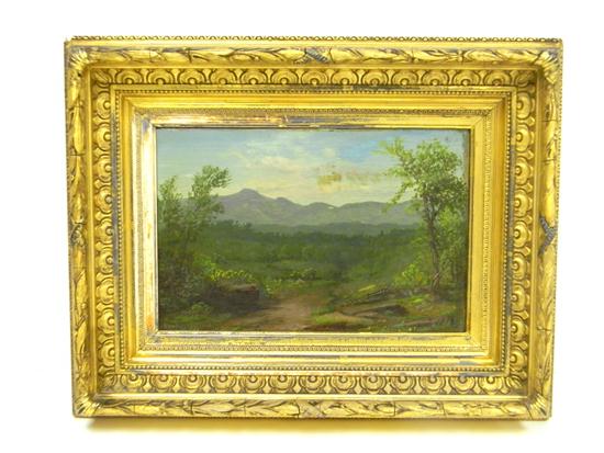 American school late 19th C. oil on